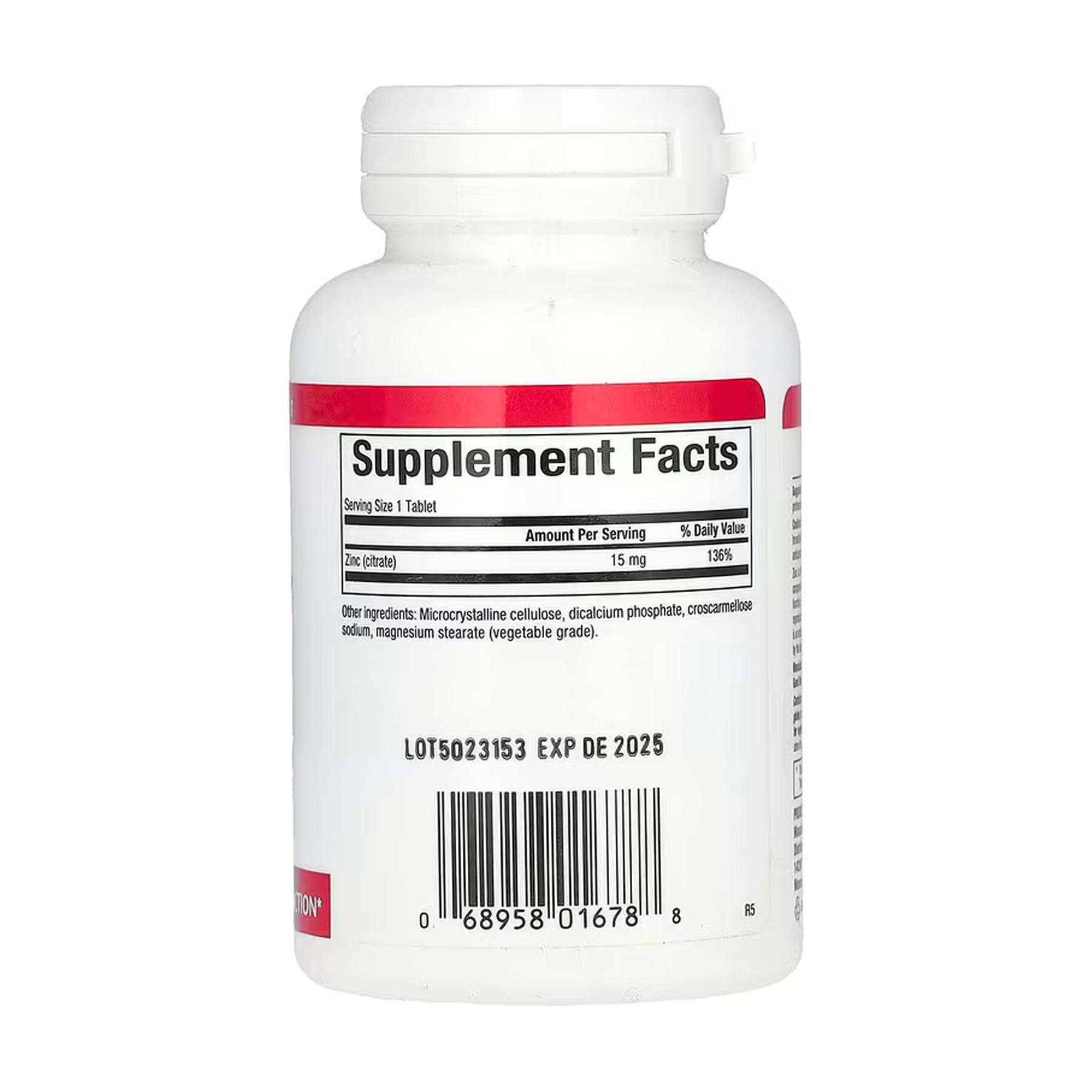 Zinc Citrate 15mg - 30 tabs - Зображення 2