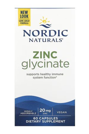 Zinc Glycinate - 60 caps