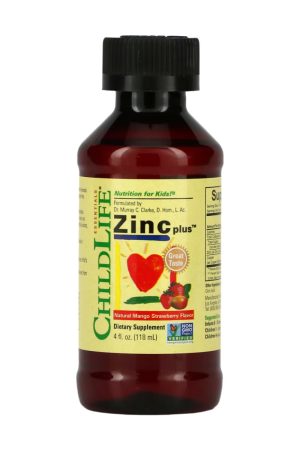 Zinc Plus Liquid - 118ml Natural Mango Strawberry