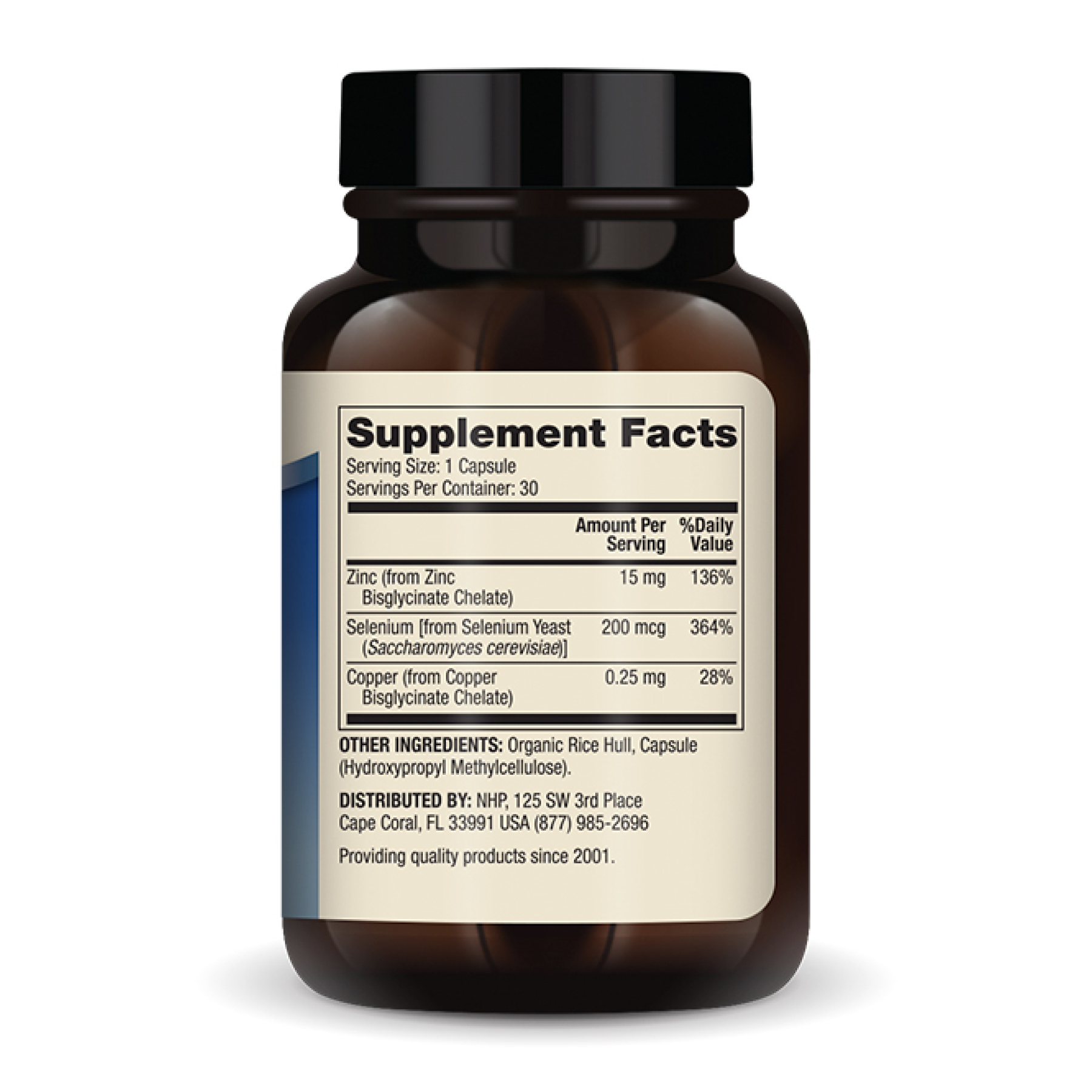 Zinc plus Selenium - 30 caps - Зображення 2