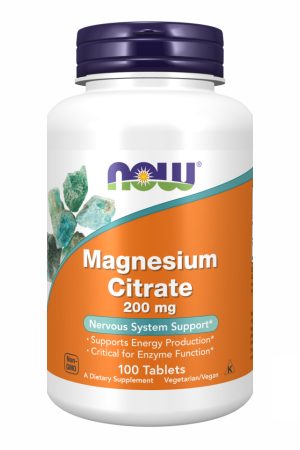 Magnesium Citrate 200mg - 100 tabs (Пошкоджена банка)
