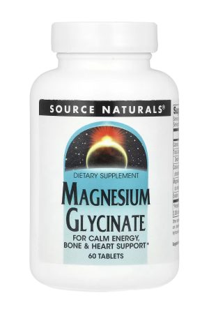 Magnesium Glycinate - 60 tabs (ΠΠΎΡΠΊΠΎΠ΄ΠΆΠ΅Π½Π° Π±Π°Π½ΠΊΠ°)
