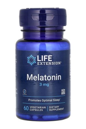 Melatonin 3 mg - 60 vcaps (ΠΠΎΡΠΊΠΎΠ΄ΠΆΠ΅Π½Π° Π±Π°Π½ΠΊΠ°)