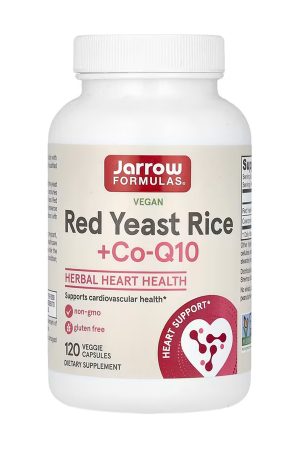 Red Yeast Rice + Co-Q10 600mg - 120 vcaps (Затерта дата)
