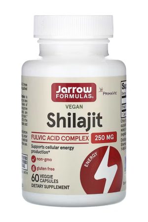 Vegan Shilajit Fulvic Acid Complex 250mg - 60 vcaps (Затерта дата)
