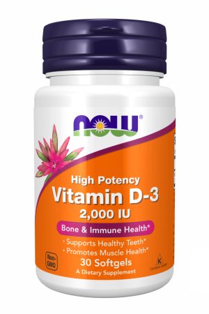 VIT D-3 2000 IU - 30 sgels (Пошкоджена етикетка)