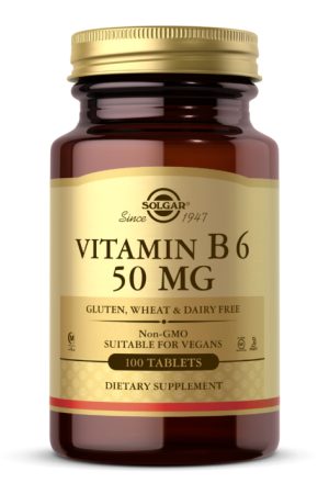 Vitamin B6 50mg - 100 tabs (Пошкоджена етикетка)