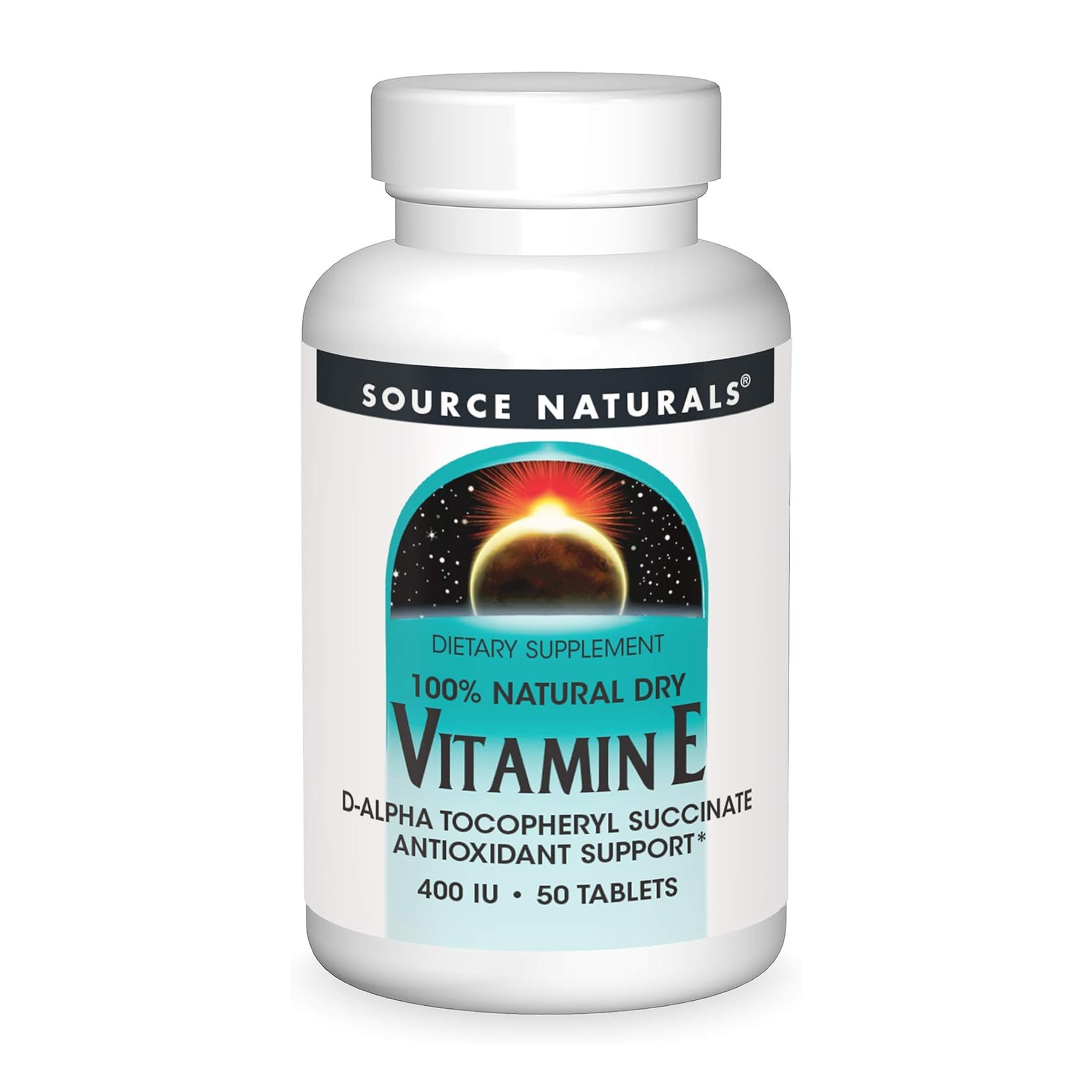 Vitamin E 400 IU D-Alpha Tocopherol - 50 tabs (Пошкоджена етикетка)