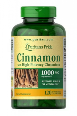 Cinnamon Complex with High Potency Chromium -120 caps