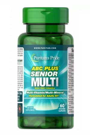 ABC Plus® Senior Multivitamin Multi-Mineral Formula - 60 Caplets
