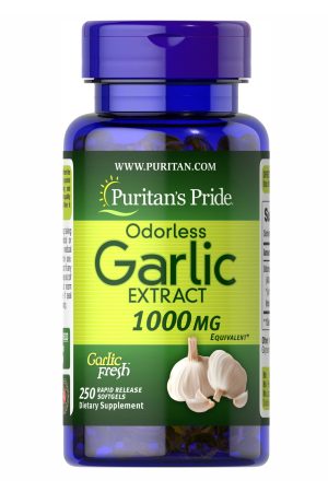 Odorless Garlic 1000 mg - 250 softgels
