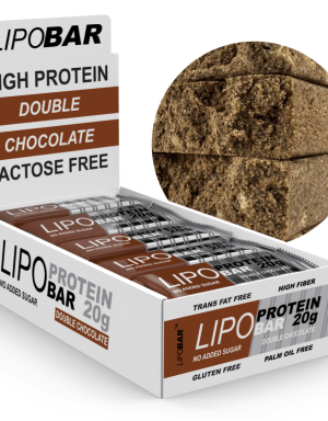 Lipobar - 20x50g Double chocolate