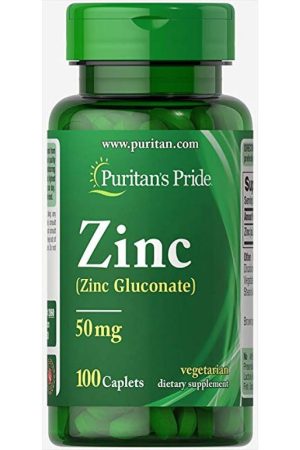 Zinc 50 mg - 100 Caplets