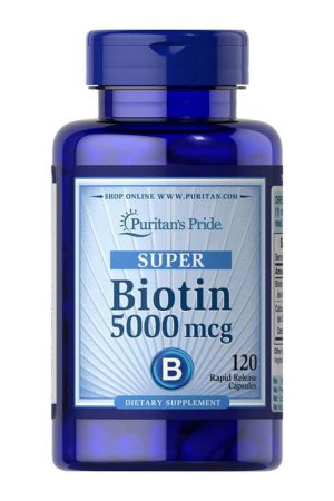 Biotin 5000 mcg - 120 caps