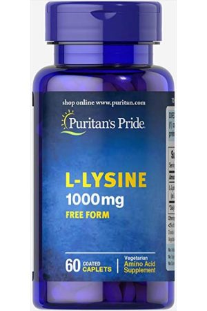 L-Lysine 1000 mg - 60 Caplets