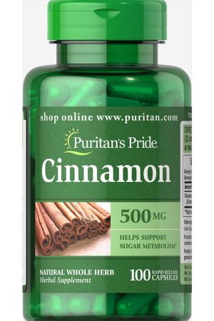 Cinnamon 500 mg - 100 caps