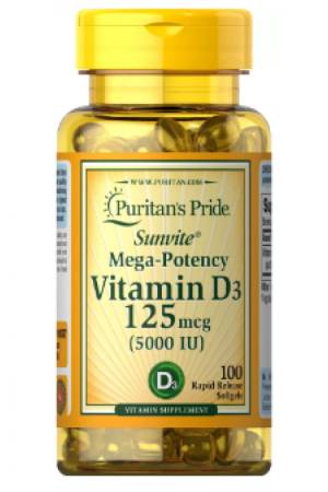 Vitamin C-1000 mg (Ester-C®) Plus Vitamin D-3; 125mcg (5000 IU) 60 Tablets