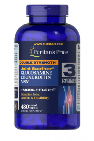 Glucosamine Chondroitin MSM Double Strength - 480tabs