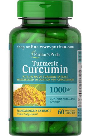 Turmeric Curcumin 1000 mg with Bioperine 5 mg - 60 caps