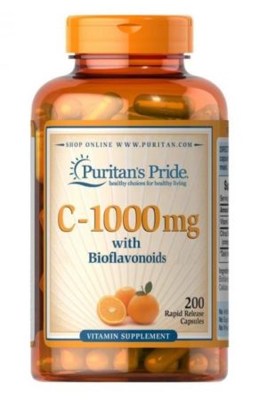 Vitamin C - 1000 mg with Bioflavonoids - 200caps
