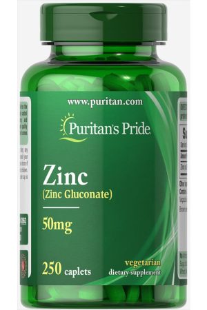 Zinc 50 mg - 250 Caplets