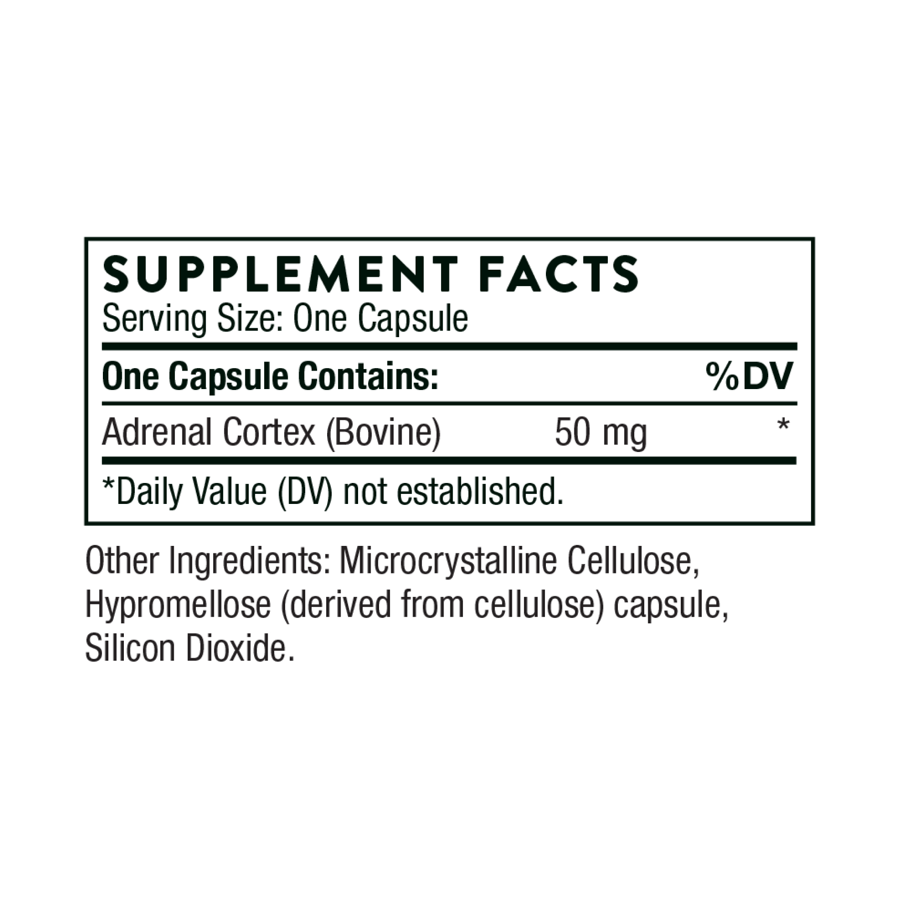 Adrenal Cortex - 60 caps (Затерта дата) - Зображення 2