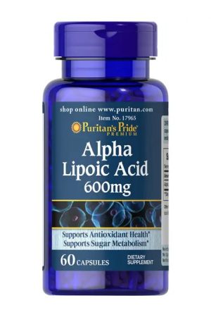 Alpha Lipoic Acid 600mg - 60 caps