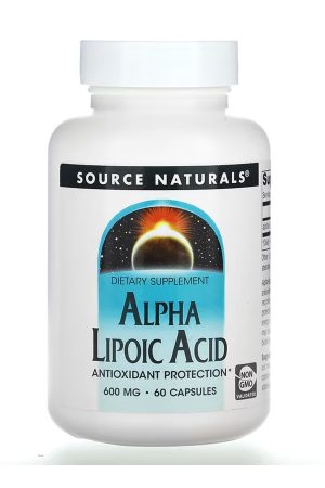 Alpha Lipoic Acid 600mg - 60 caps (Пошкоджена банка)