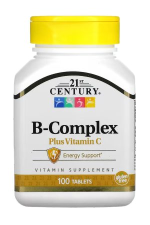 B Complex plus Vitamin C - 100 tabs