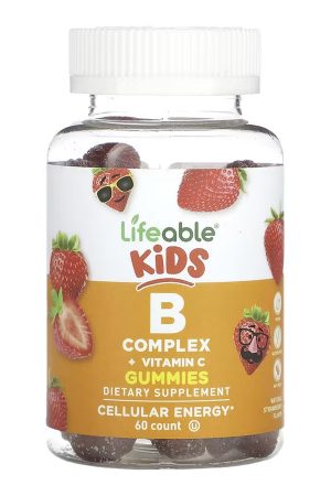 B Complex + Vitamin C Kids - 60 gummies