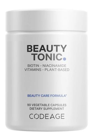 Beauty Tonic Biotin Supplement + Vitamins & Minerals - 90 vcaps