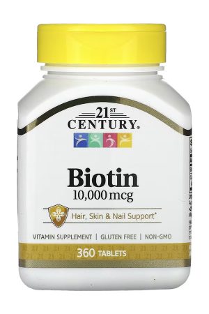 Biotin 10,000 mcg - 360 tabs