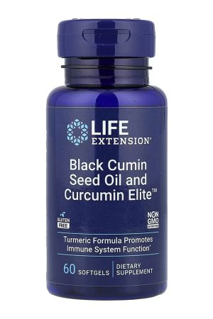 Black Cumin Seed Oil and Curcumin Elite™ - 60 softgels (До 12.26)