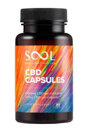 Broad Spectrum CBD Gel Capsules 1500mg - 30 caps