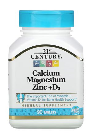 Cal Mag Zinc + D - 90 tabs