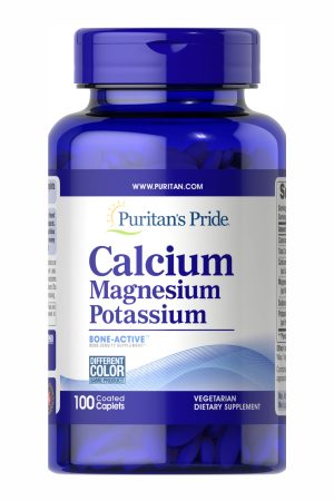Calcium Magnesium and Potasium - 100 caps