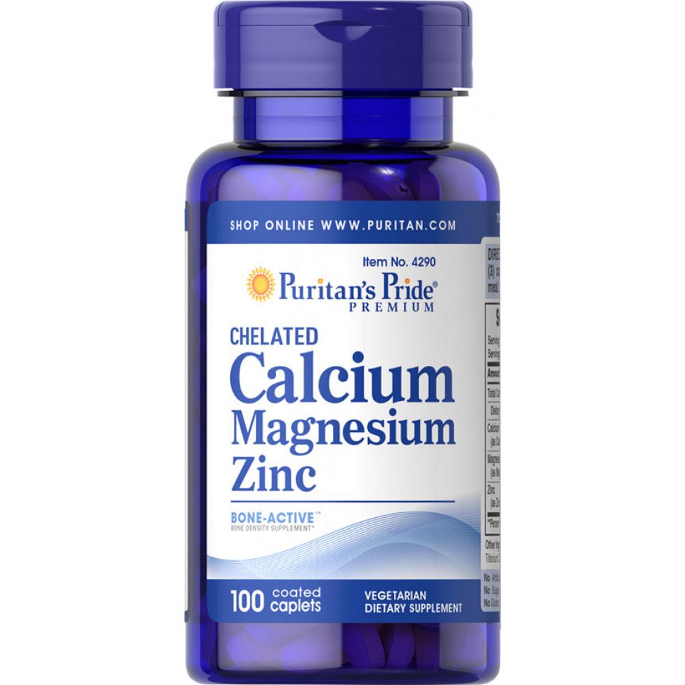 Calcium Magnesium Zinc - 100caps (Пошкоджена кришка)