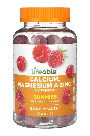 Calcium Magnesium & Zinc + Vitamin D Adult - 90 gummies