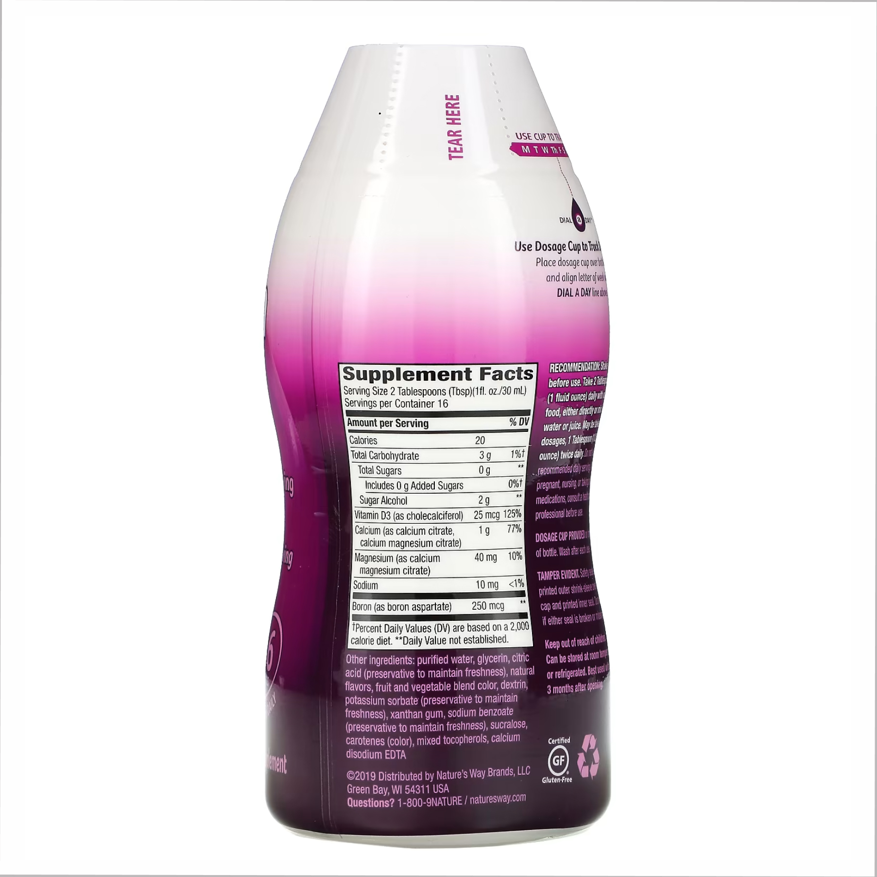 Calcium & Vitamin D - 16 oz (До 10.26) - Зображення 2