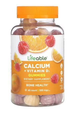 Calcium + Vitamin D Adult - 60 gummies
