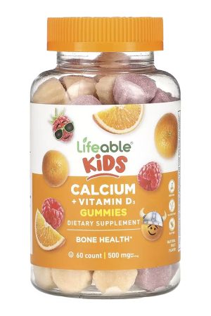 Calcium + Vitamin D Kids - 60 gummies