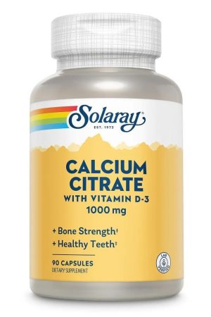Calcium w/ D3 Citrate 1000mg - 90 caps (Пошкоджена банка)