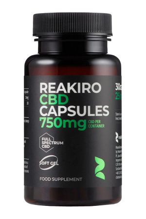 CBD Gel Capsules 750mg - 30 caps