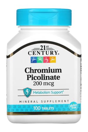 Chromium Picolinate 200 mcg - 100 tabs