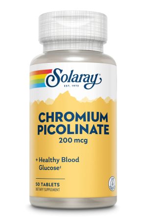 Chromium Picolinate 200mcg - 50 tabs (Пошкоджена банка)