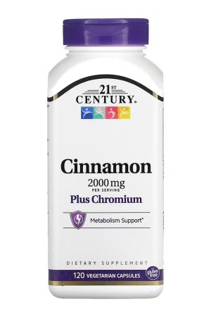 Cinnamon Plus Chromium - 120 vcaps
