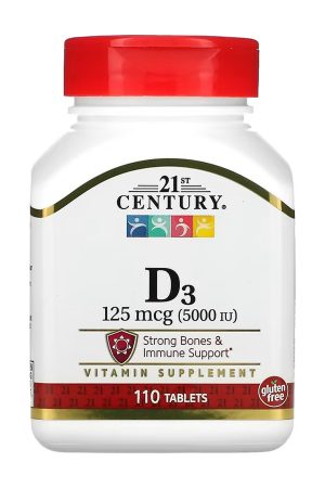 D3 125 mcg (5000 IU) - 110 tabs