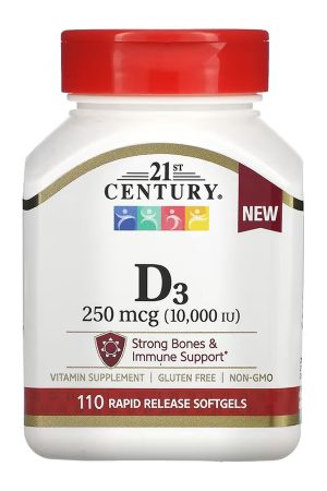 D3 250 mcg (10,000 IU) - 110 softgels