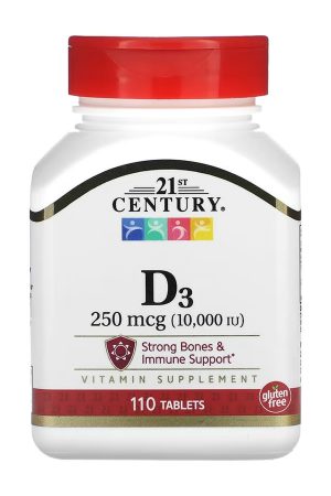 D3 250 mcg (10,000 IU) - 110 tabs