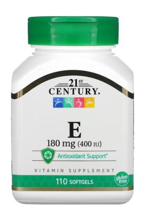 E 180 mg (400IU) - 110 softgels